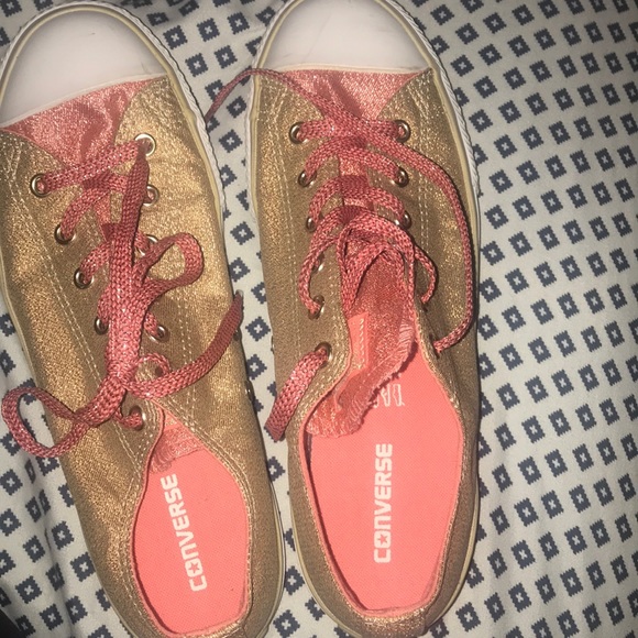 Glitter gold converse - Picture 4 of 4